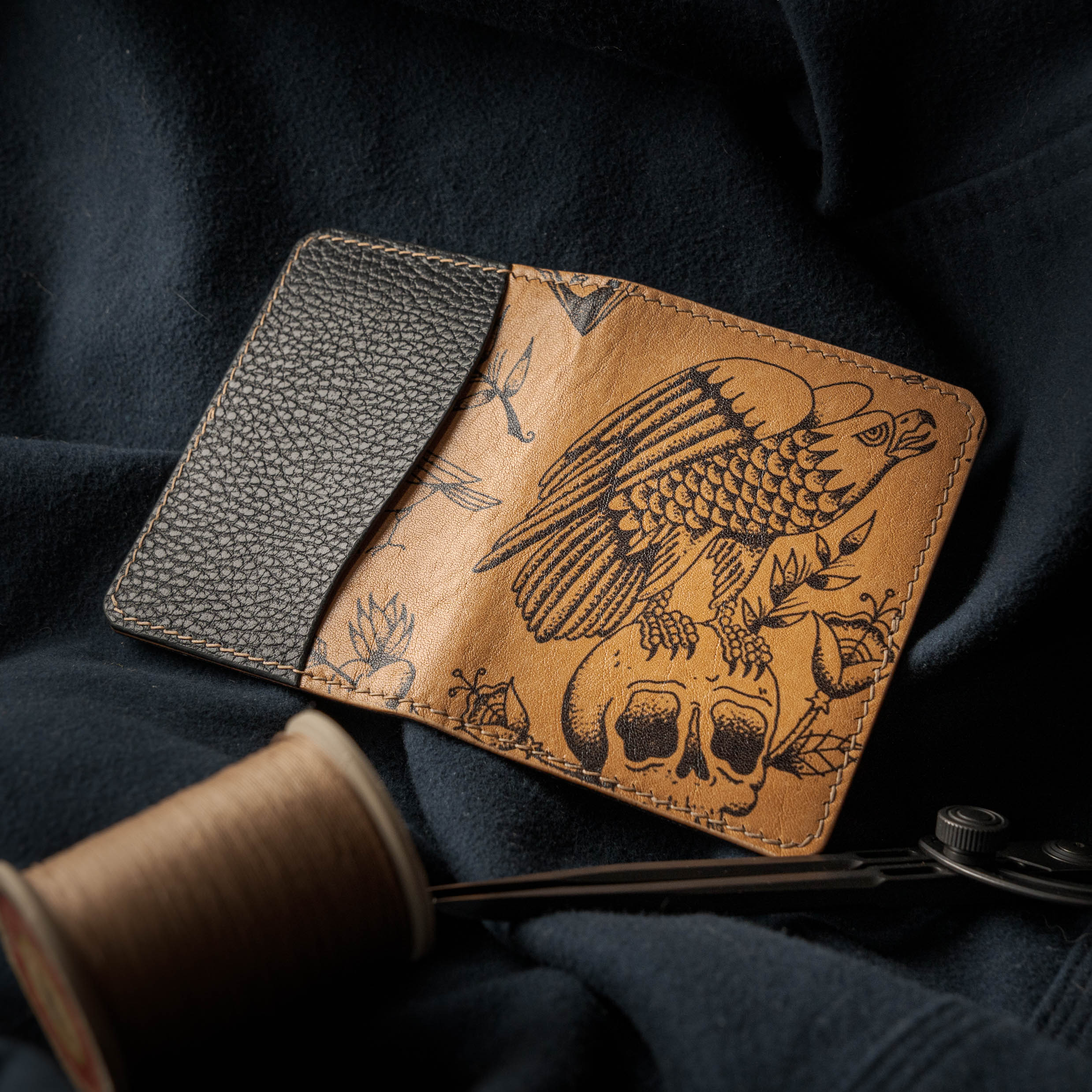 Porte-cartes Banquise - Tatouages
