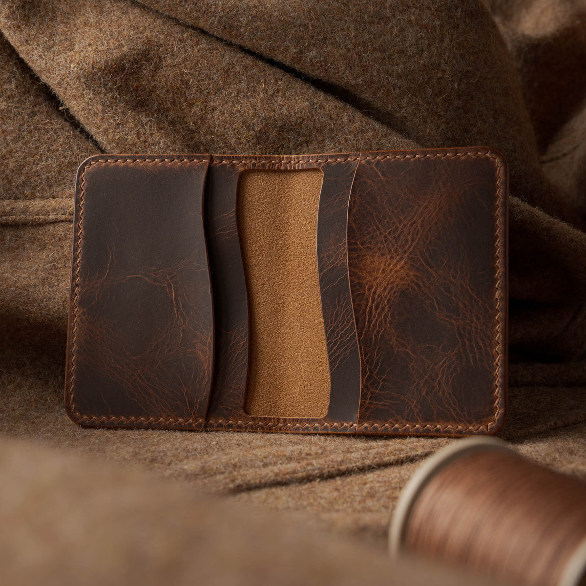 Porte-cartes Banquise - Cognac