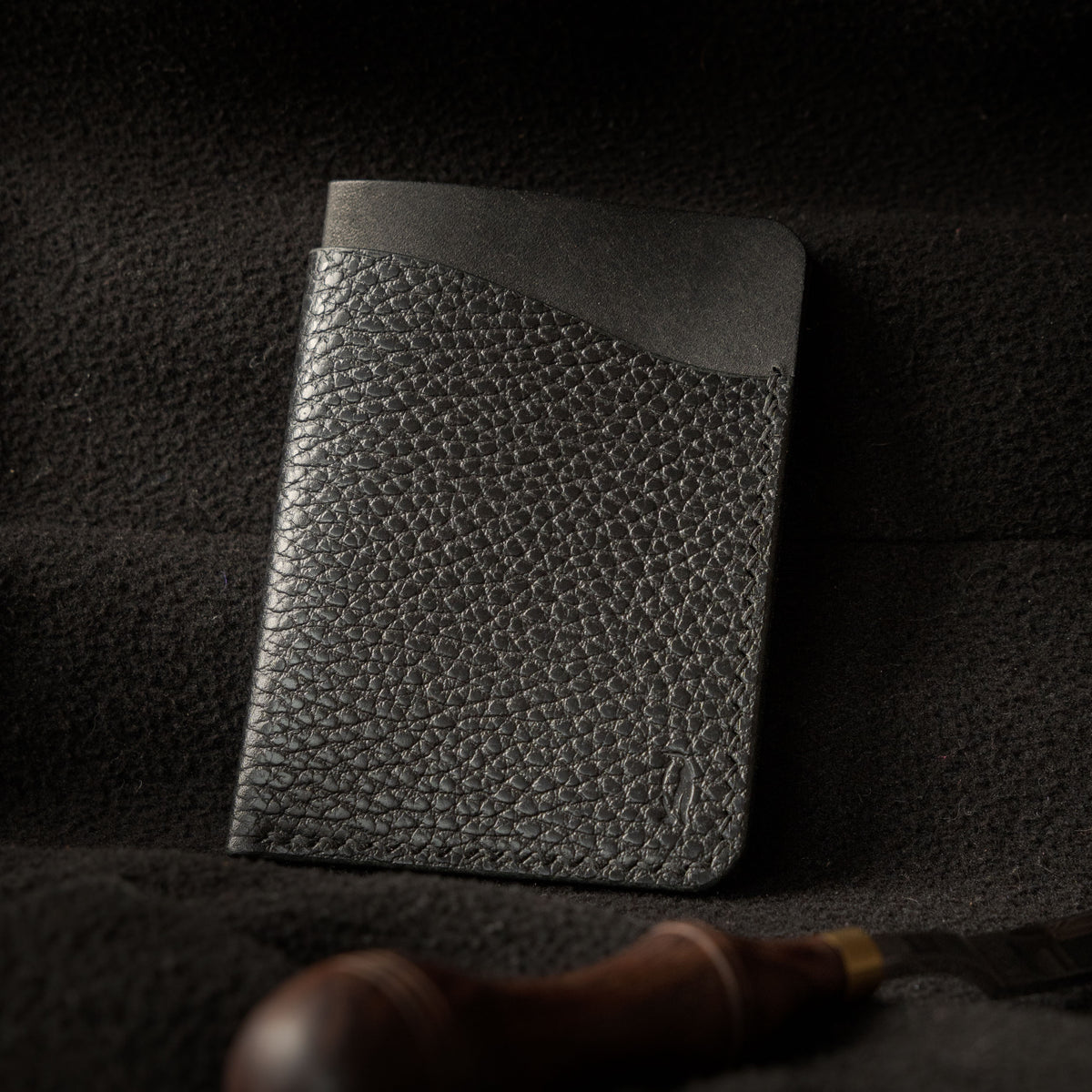 Porte-cartes Iceberg - Noir absolu