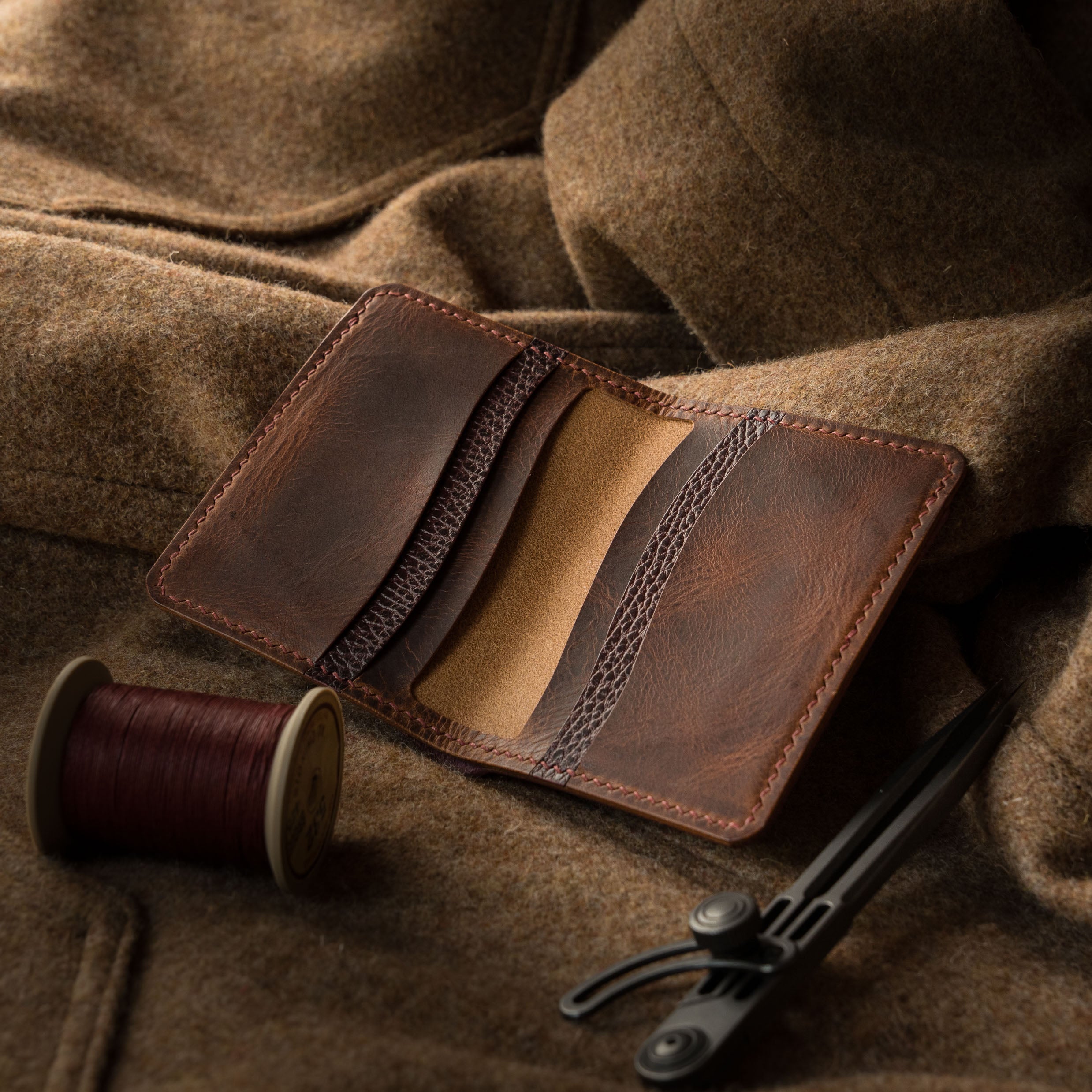 Portefeuille Royal - Dollaro Bordeaux & Cognac