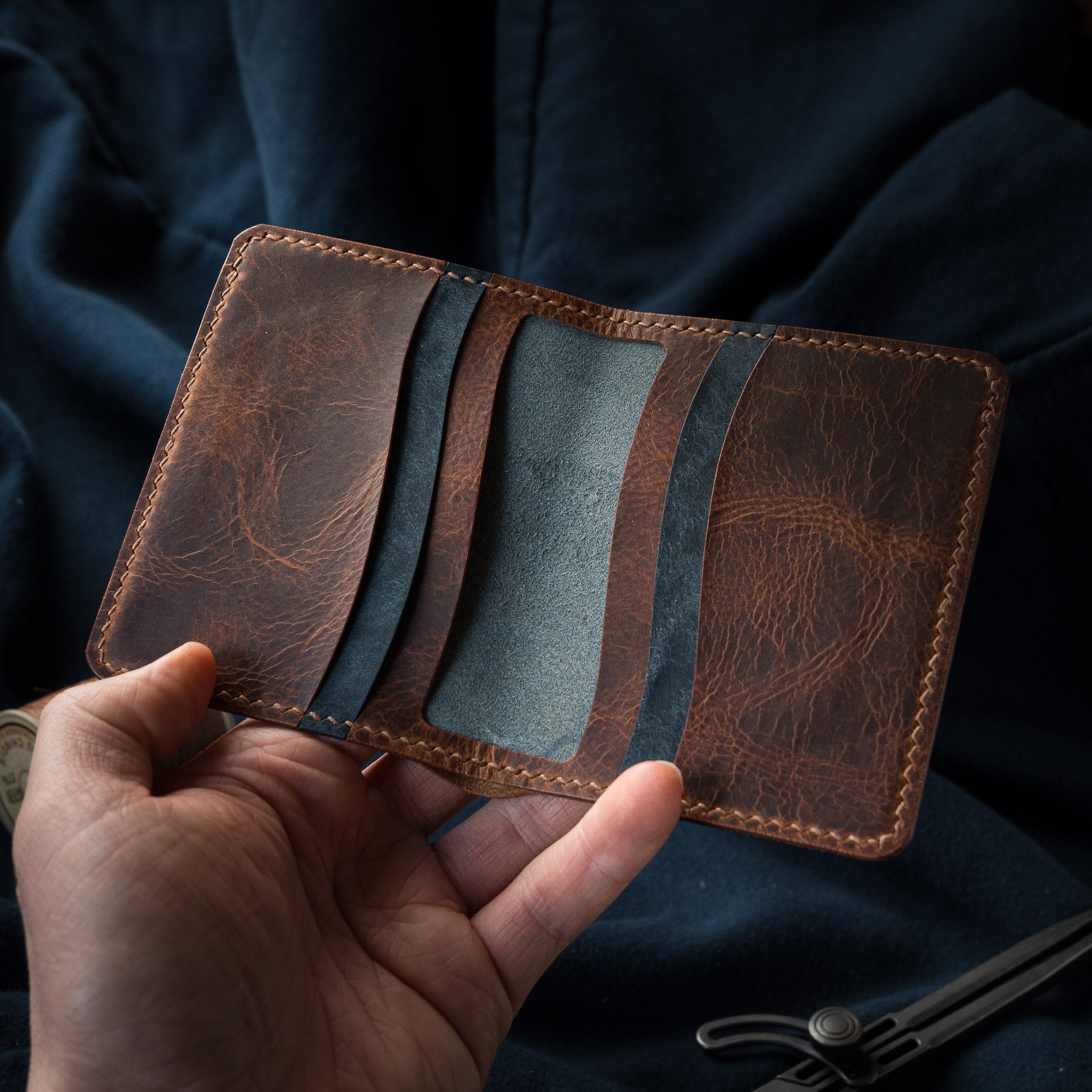 Portefeuille Royal - Cognac & Marine