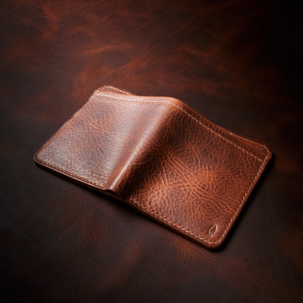 Portefeuille Royal - Wax Cognac
