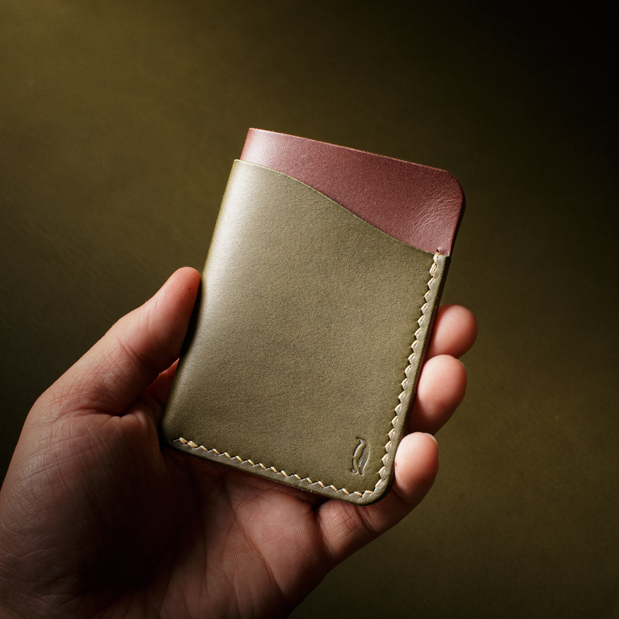 Porte-cartes Iceberg - Noix & Olive