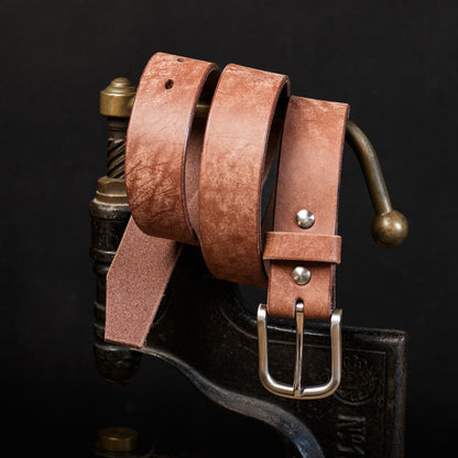 Ceinture 35mm en cuir de taureau, boucle en acier inoxydable