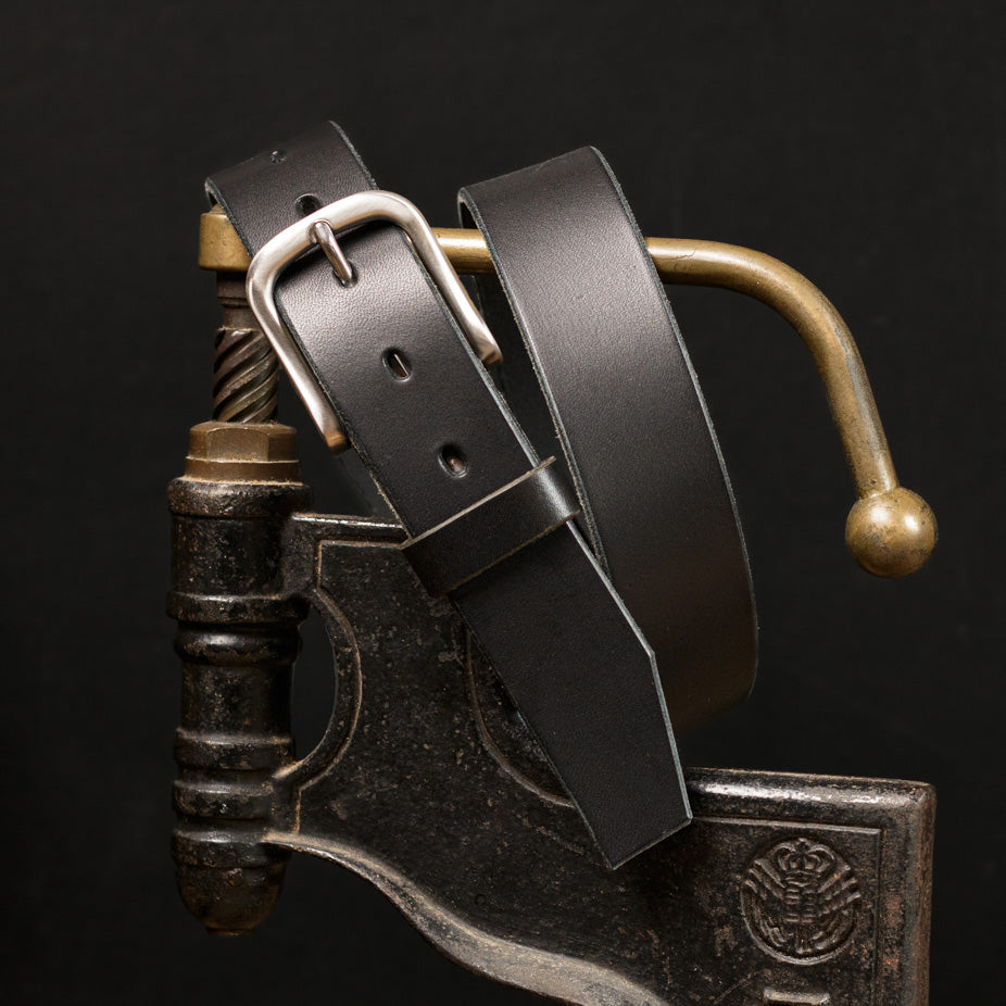 Ceinture 35mm en cuir de taureau, boucle en acier inoxydable