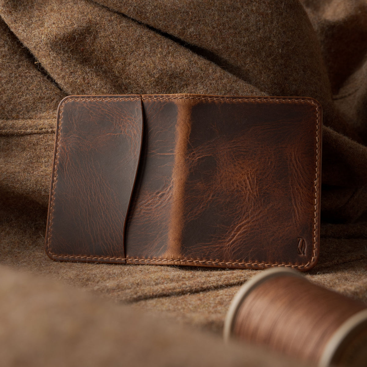 Porte-cartes Banquise - Cognac