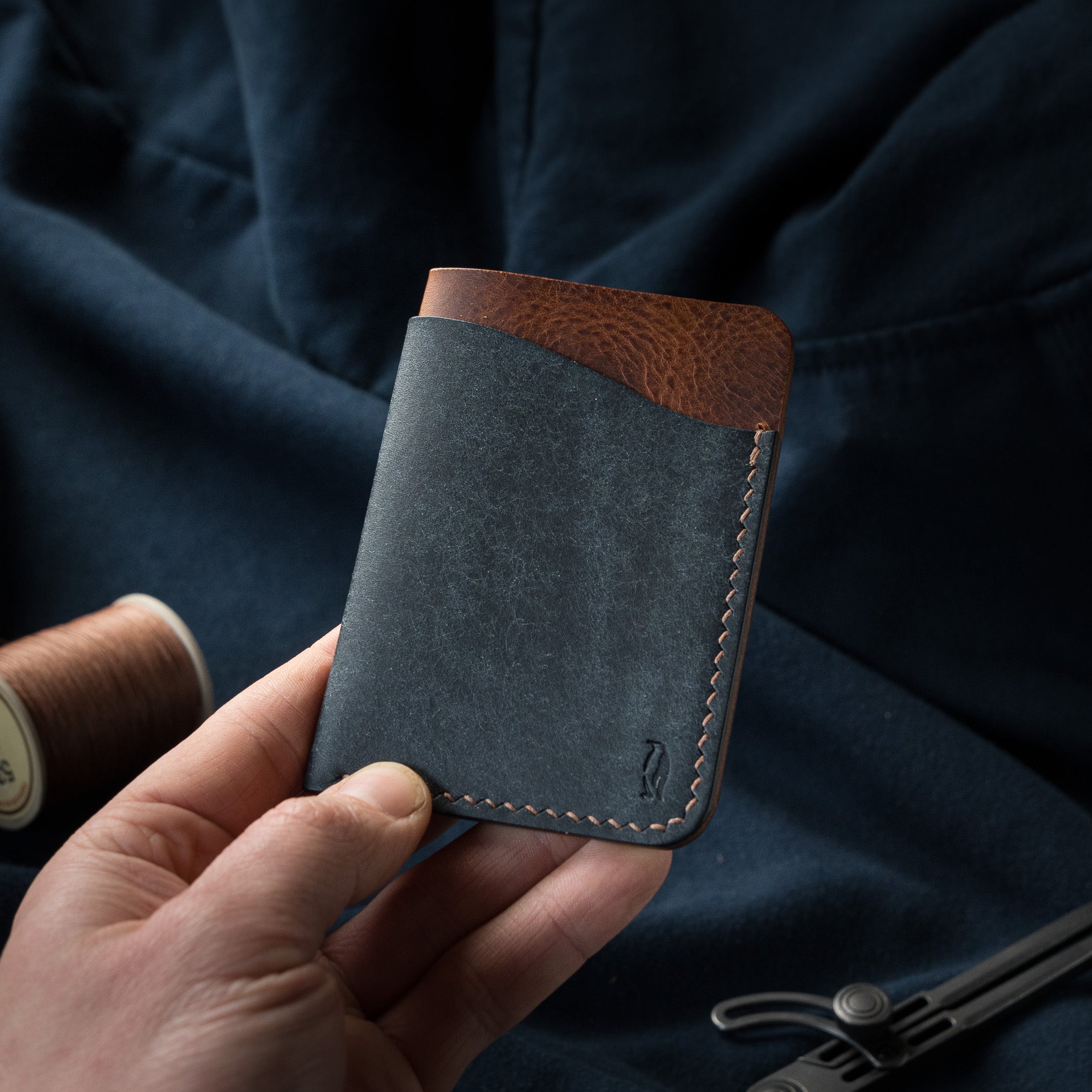 Porte-cartes Iceberg - Cognac & Marine