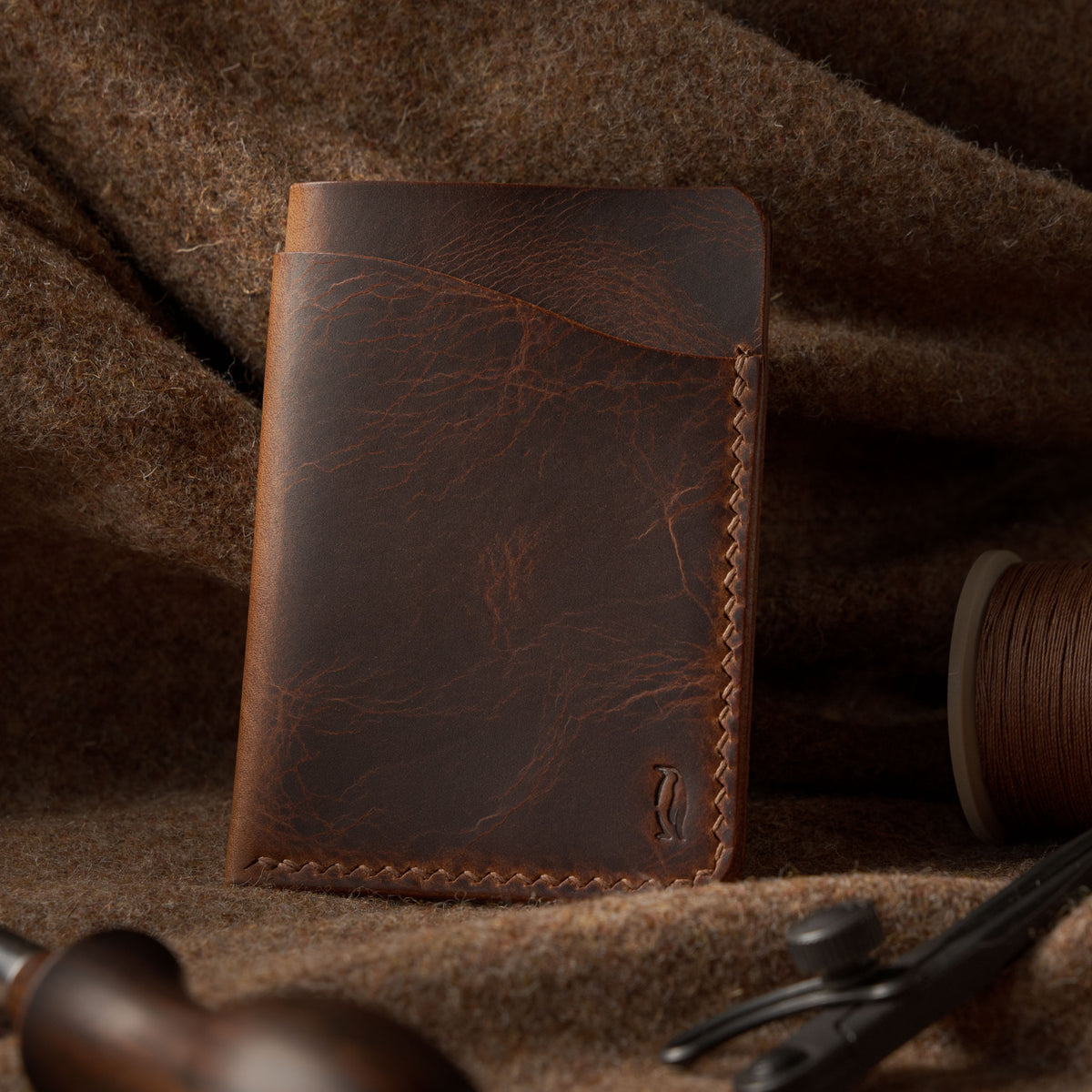Porte-cartes Iceberg - Cognac