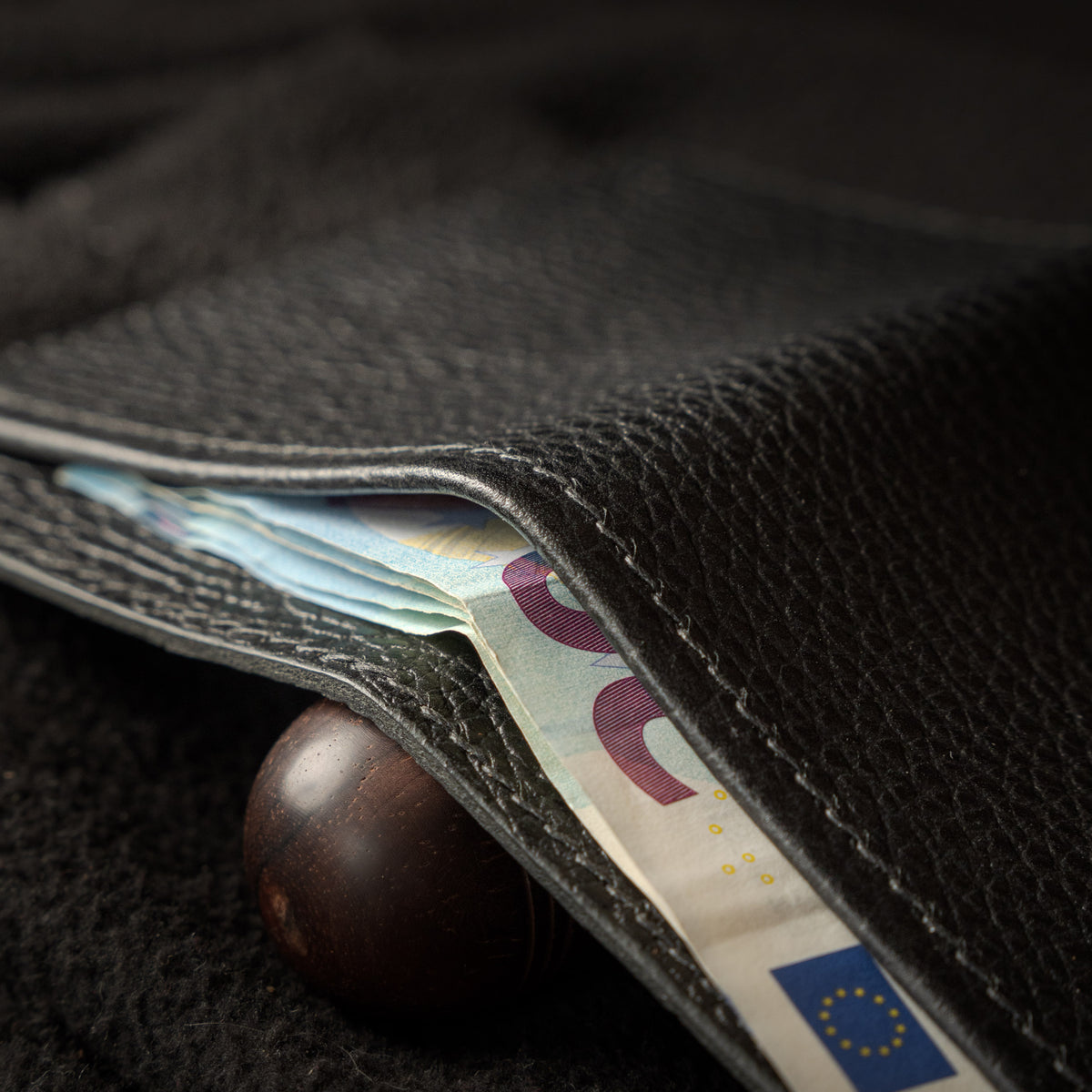 Portefeuille Royal - Noir absolu
