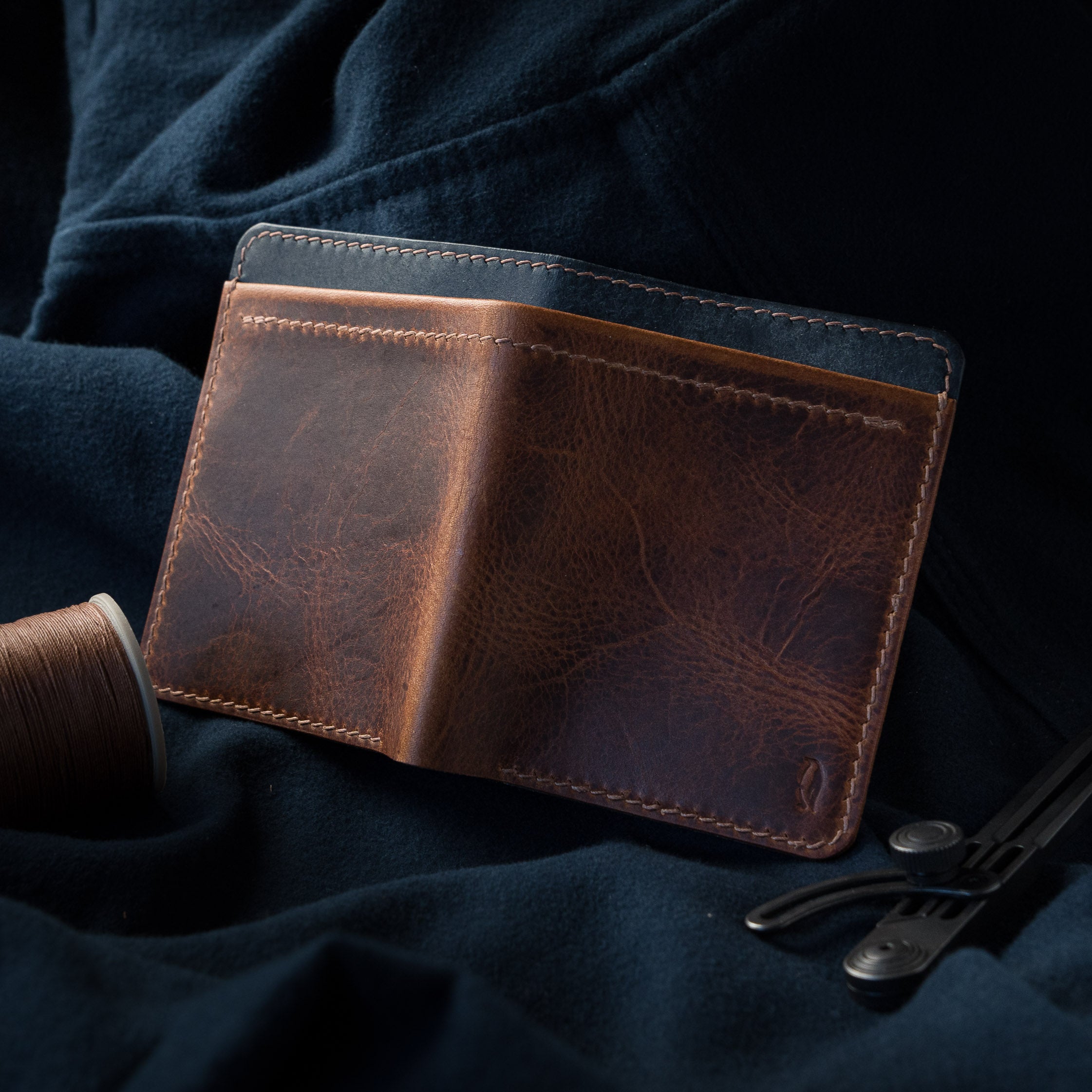 Portefeuille Royal - Cognac & Marine