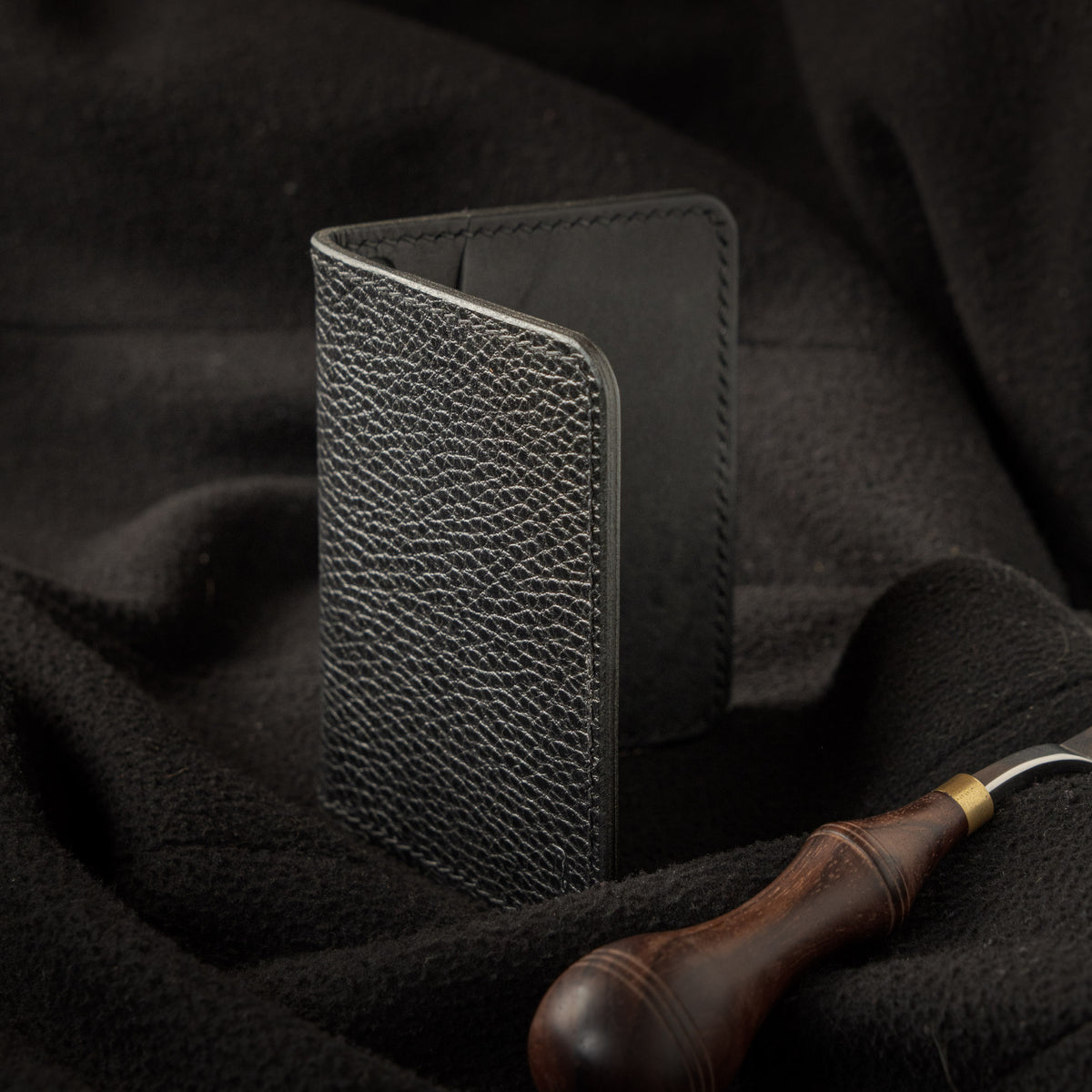 Portefeuille Sérac - Noir absolu