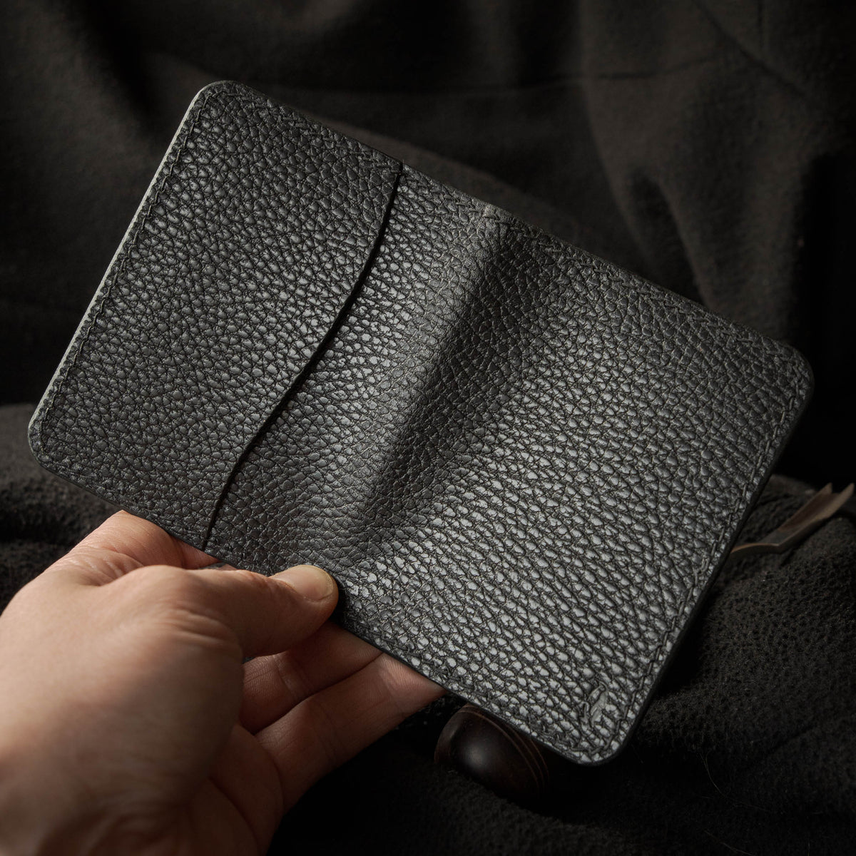 Portefeuille Sérac - Noir absolu
