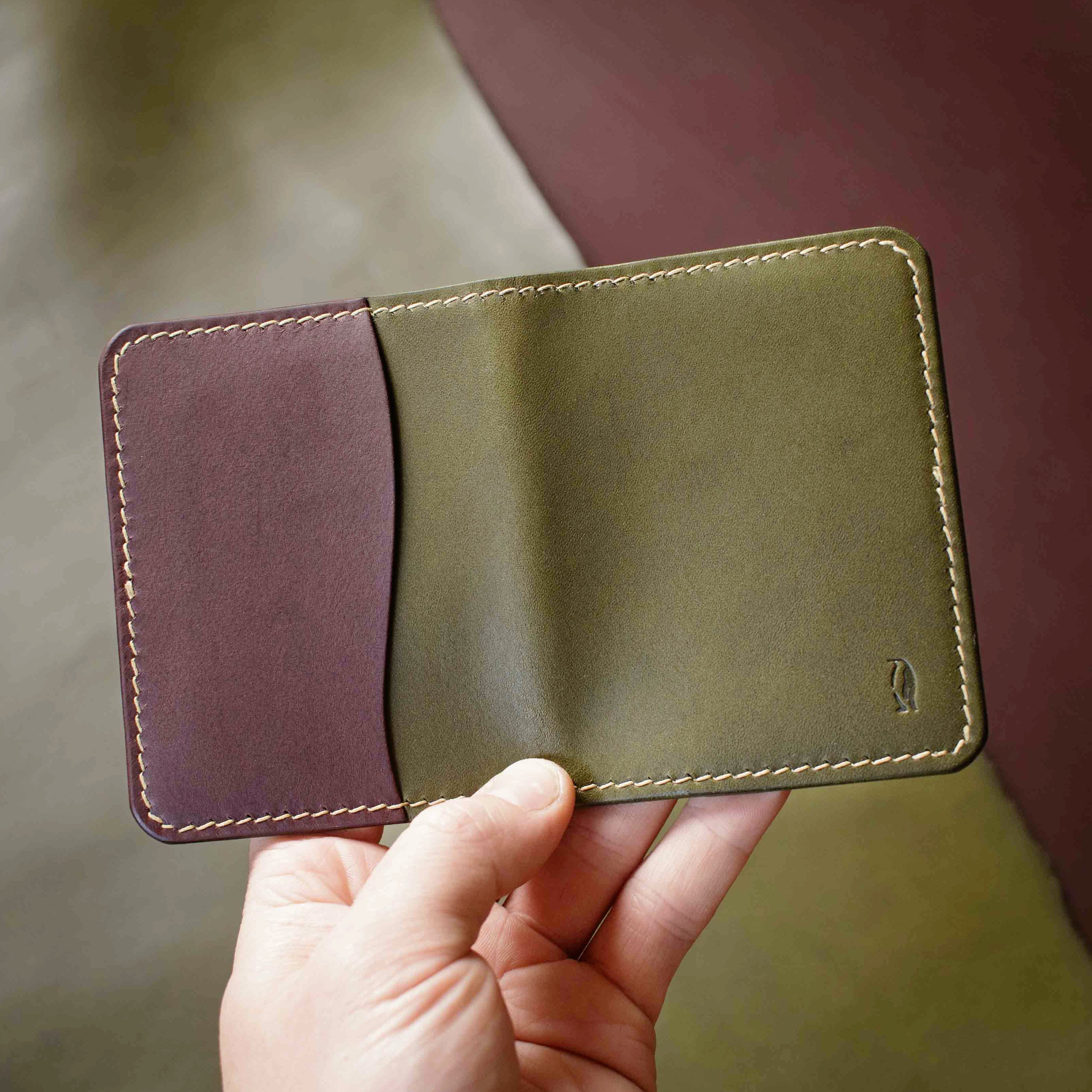 Portefeuille Banquise - Noix & Olive